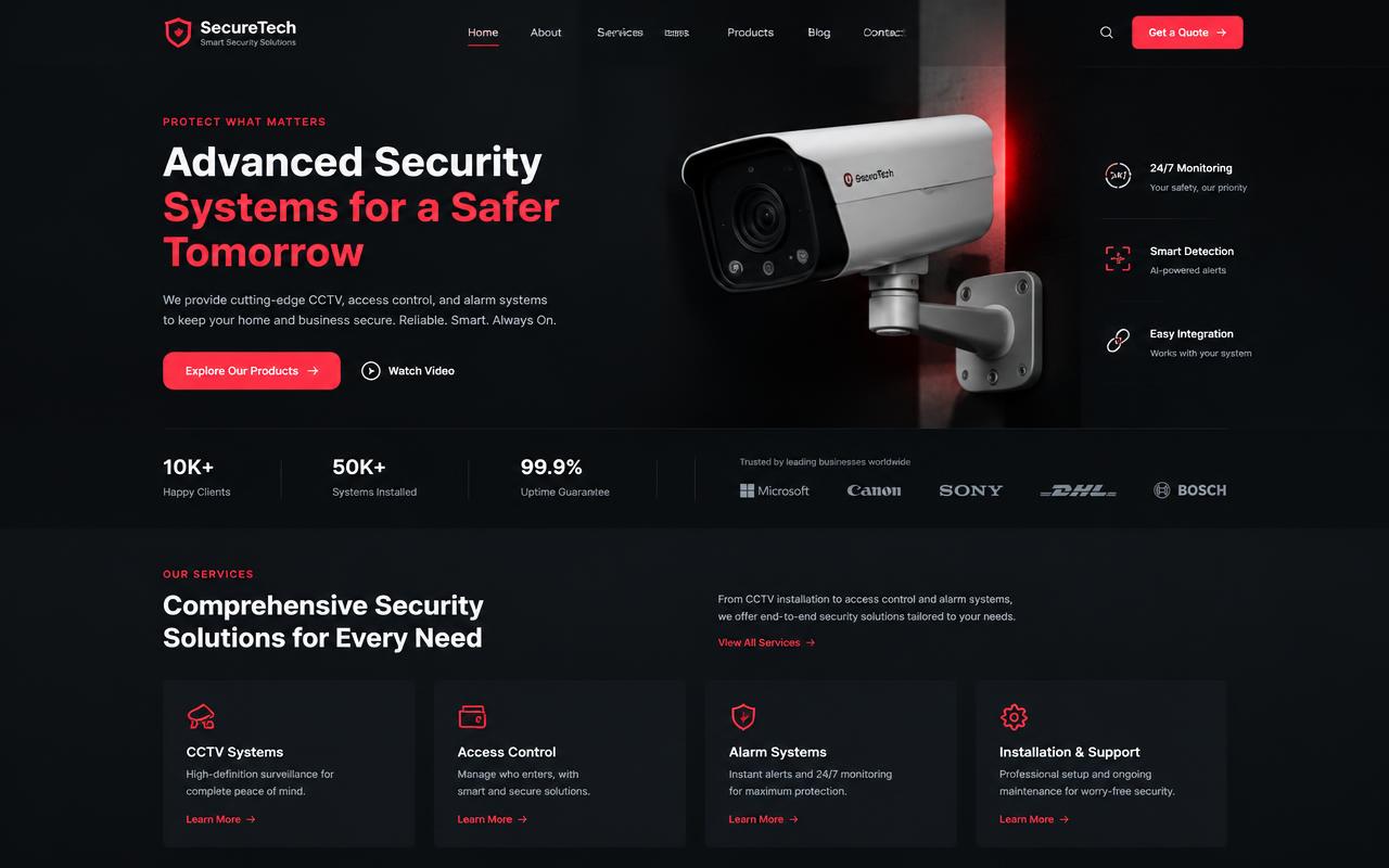 SecureTech Security Systems
