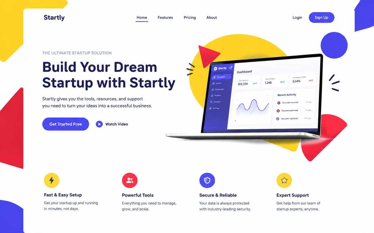 Startly – Modern Business Startup